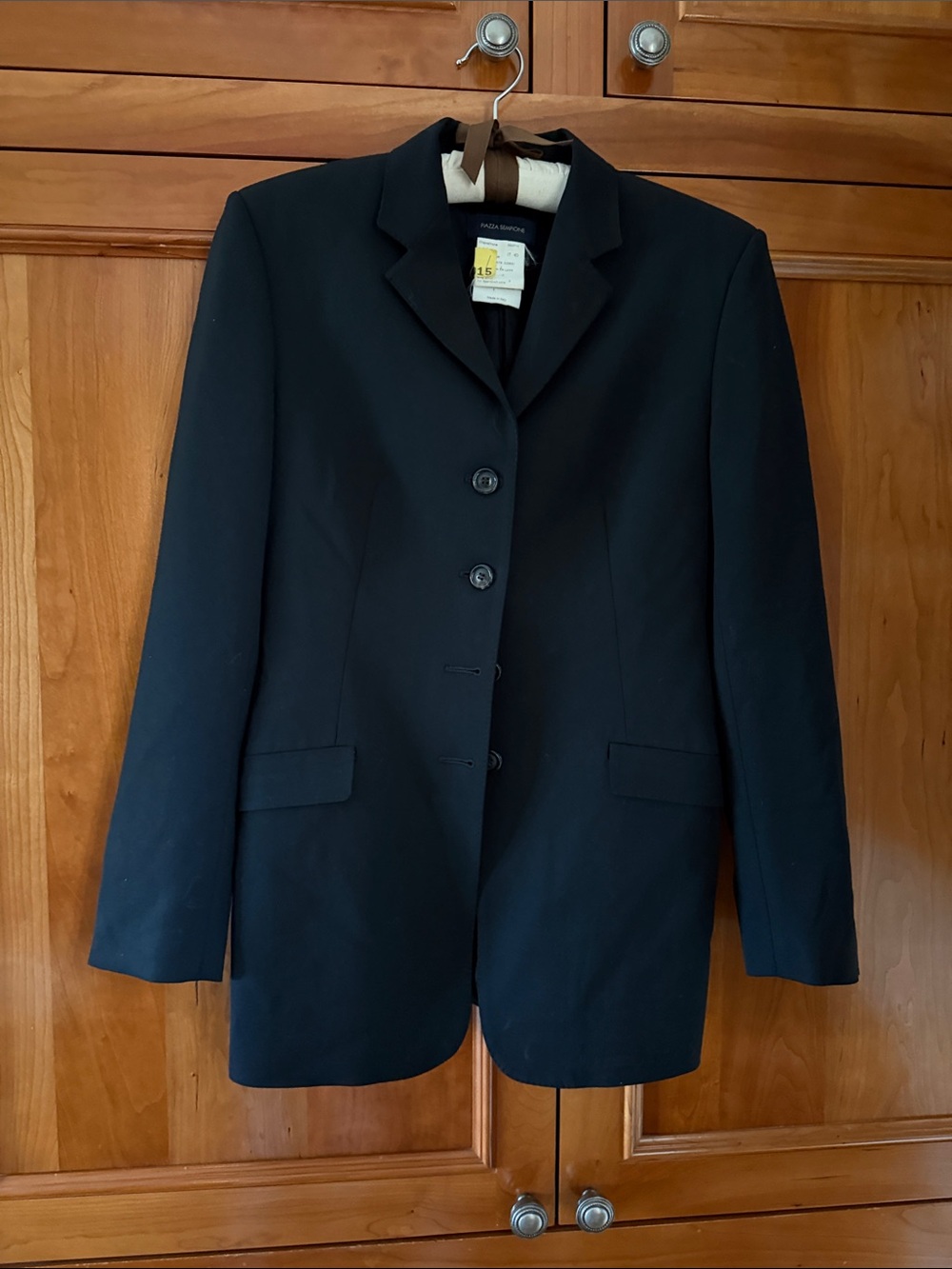 Piazza Sempione Black Women's Tailored Blazer